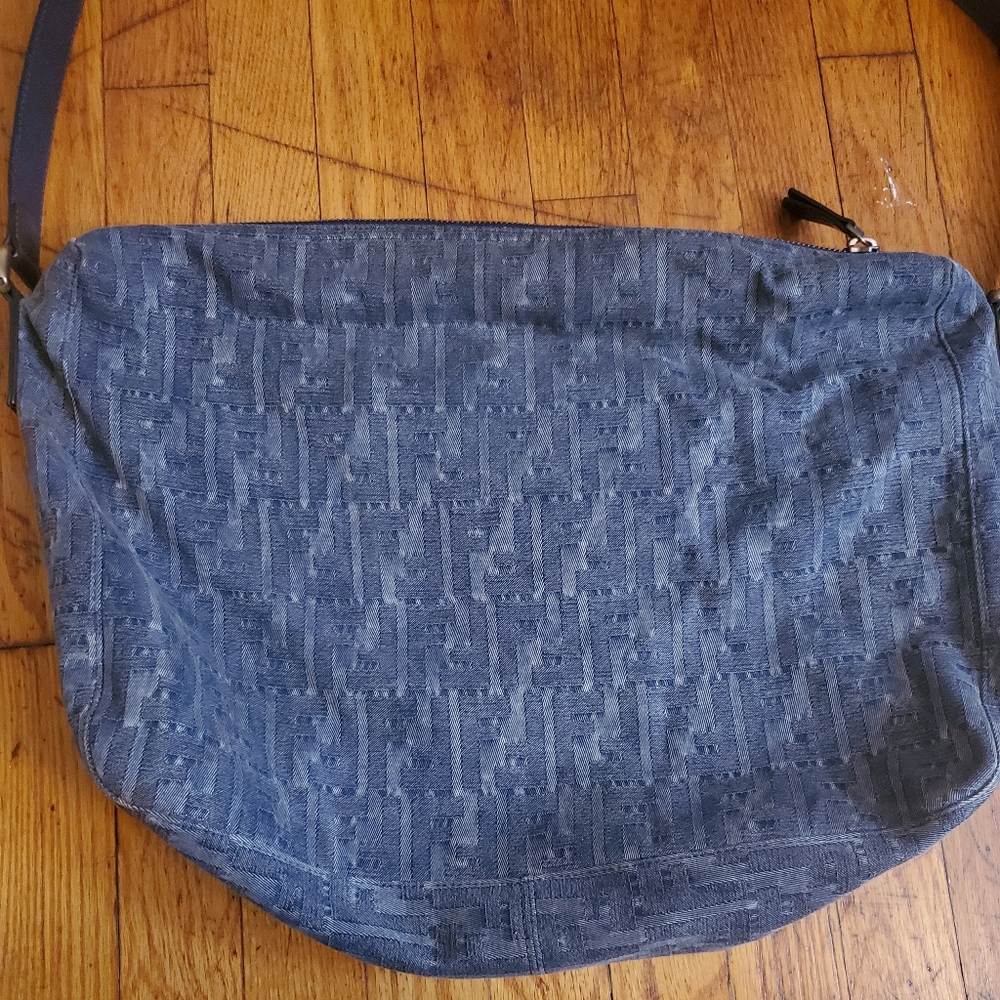 Fendi  Denim messenger bag unisex
